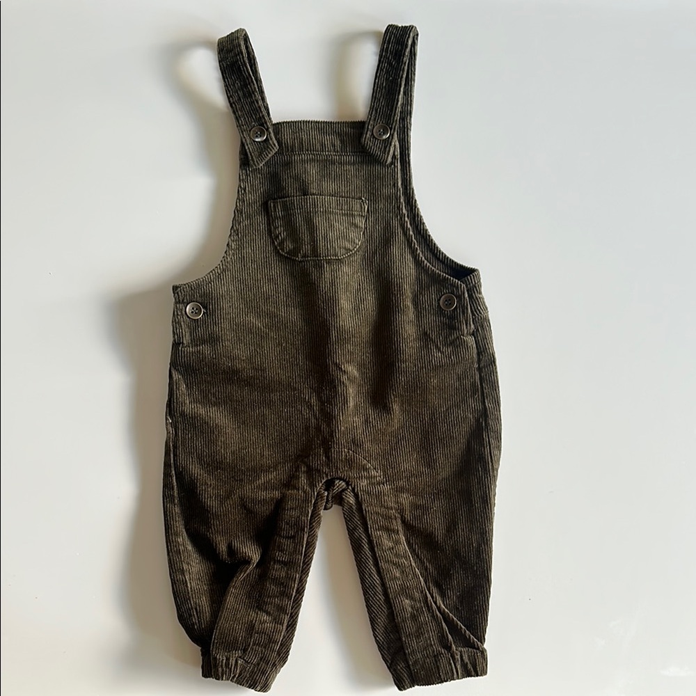 Rylee + Cru Pine Corduroy Overalls